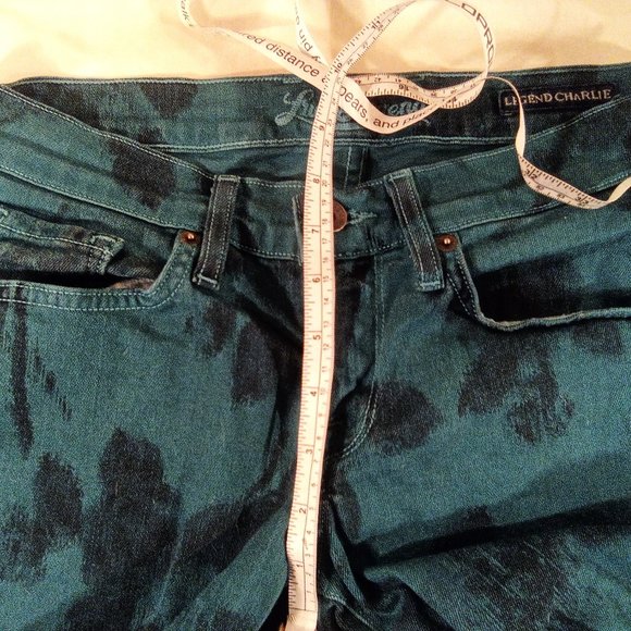 "Lucky Brand" Legend Charlie Floal Skinny Jeans Size 26 - Picture 10 of 16